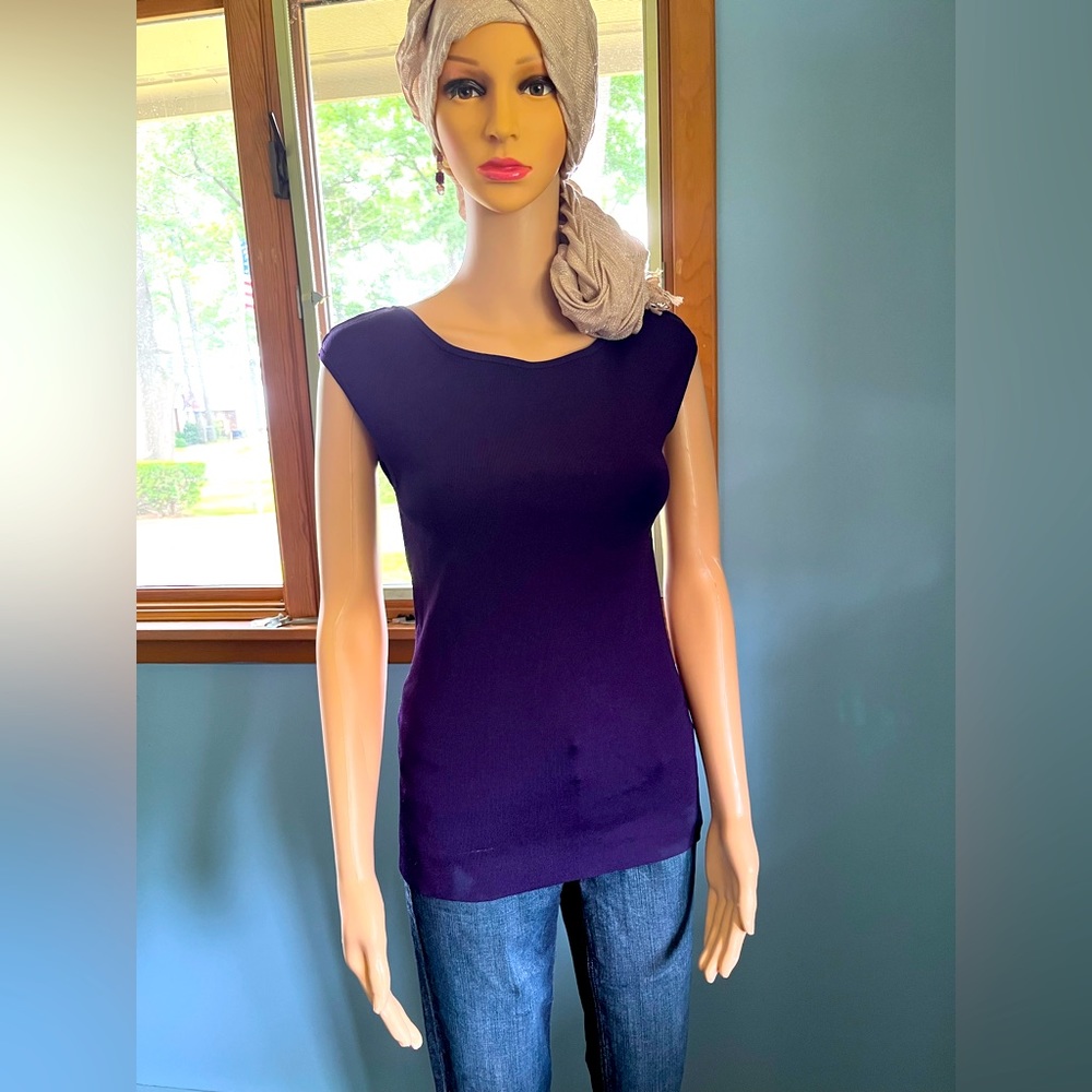 Never been worn WHBM reversible sweater.